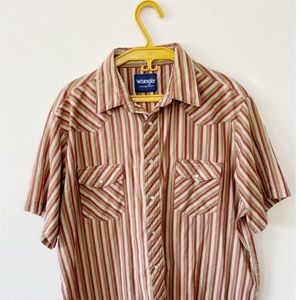 Vintage Wrangler Western Button Down